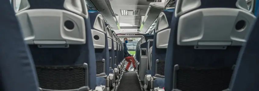 Conductores de buses para transporte privado en Panamá