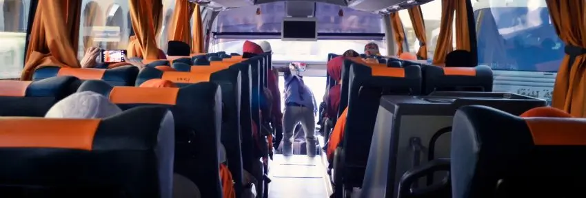 Traslados en buses para transporte privado en Panamá